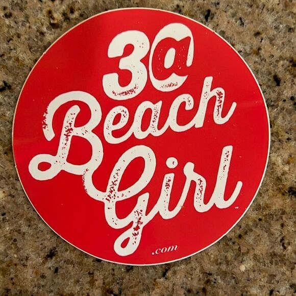 Two (2) 30A Stickers Live Well Livewell 30a Beach Girl - Picture 2 of 7